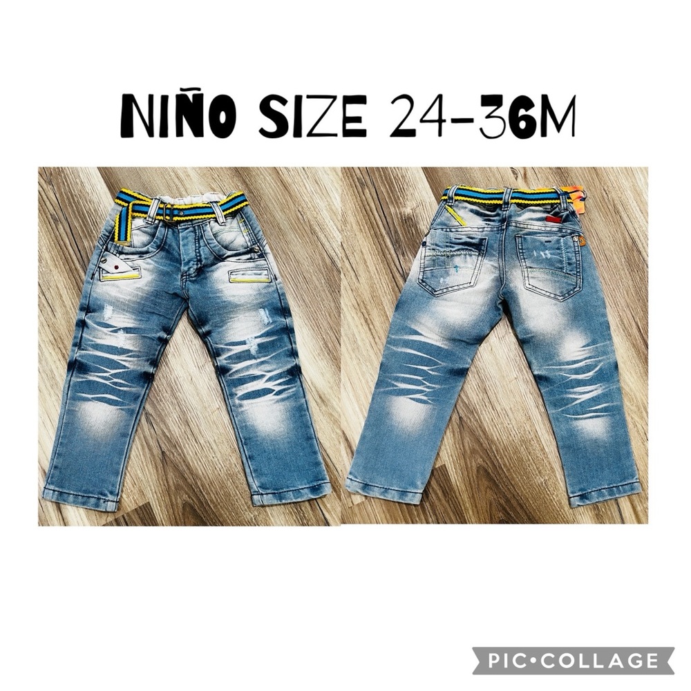 Boy jeans 100% Colombian